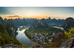 风光 - 桂林山脉