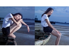 人像 - 海边的风